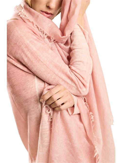 sciarpa donna sfumata Alessandro Aste | FELTEDPALE PINK